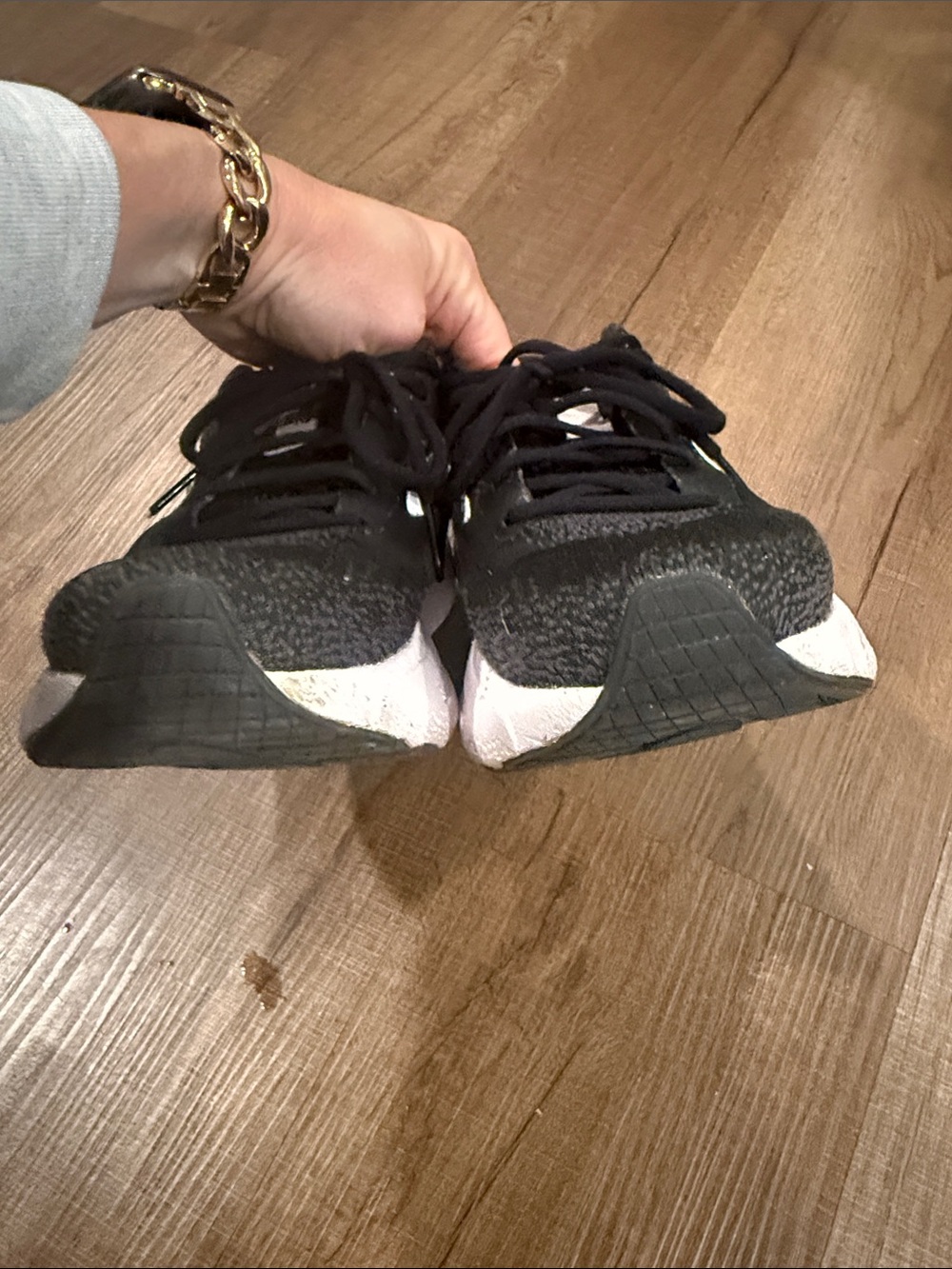 Brooks Women's ghost 2 max 
-black with pink - Picture 8 of 12